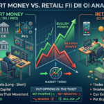 Smart Money vs. Retail: How to Identify Market Trends Using FII DII Open Interest (OI) Analysis